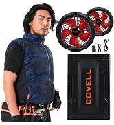 Amazon | 空調冷風服 空気調冷服 30V専用ファン DC 予備 COVELL専用